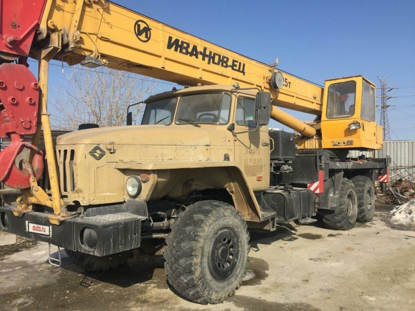 Автокран ивановец