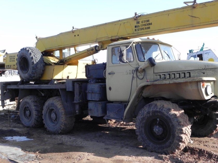 Урал кран 14т