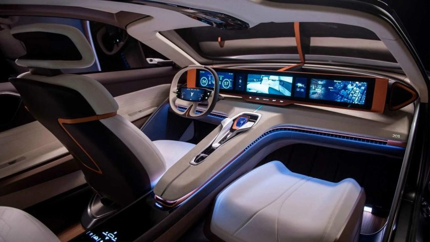 Китайский электромобиль voyah free