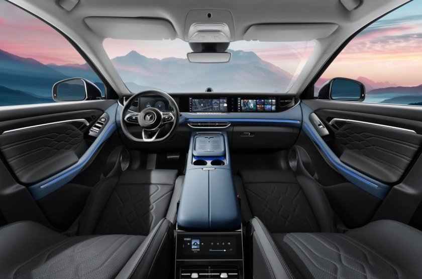 Voyah free 2024 гибрид Salon