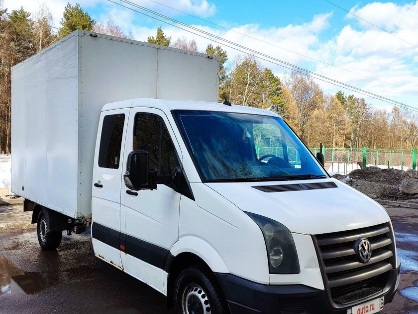 Фольксваген крафтер с будкой
