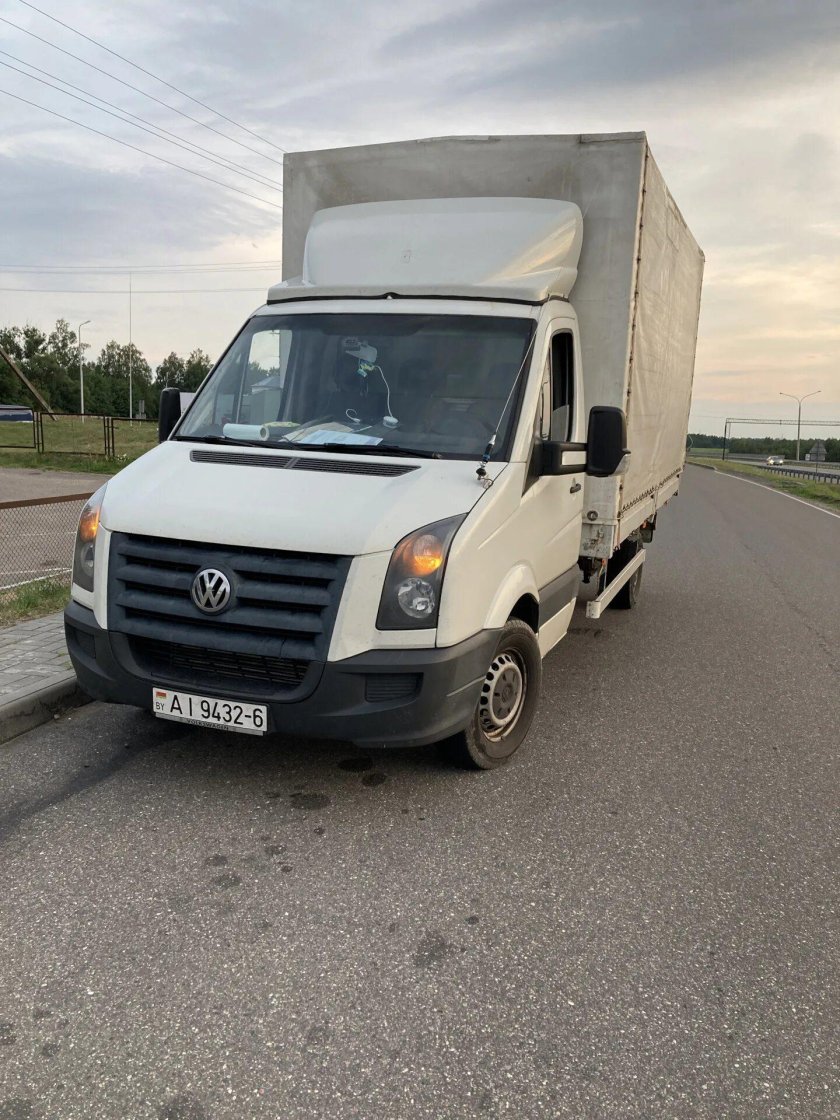 Фольксваген Крафтер с будкой