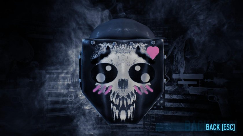 Пейдей 2 маска вульфа