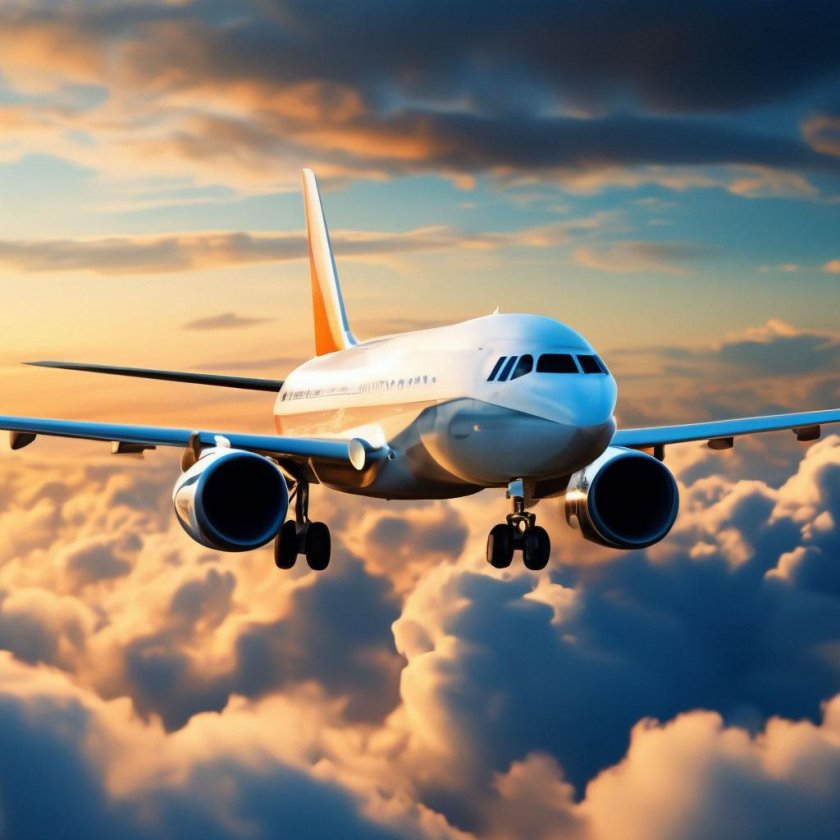 Самолет в полете