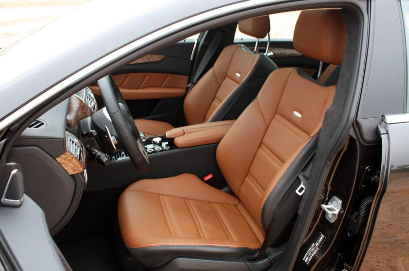 Designo Mercedes gls63 коричневый салон