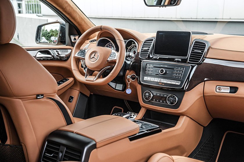 Mercedes Benz gl 63 AMG салон