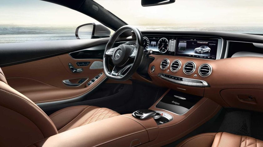 Mercedes Benz s550 Coupe салон