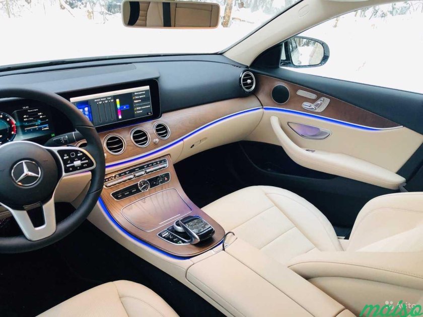 Mercedes w213 белый салон