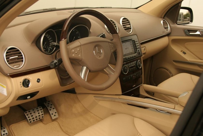 Mercedes-Benz gl 164 салон