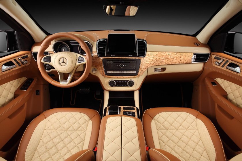 Мерседес джип белый салон