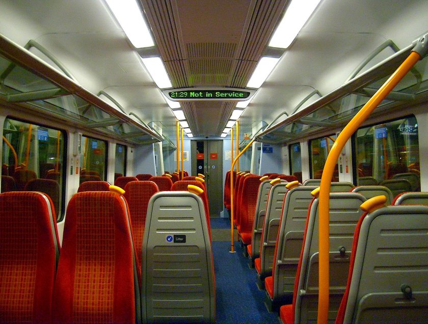 Siemens Desiro салон