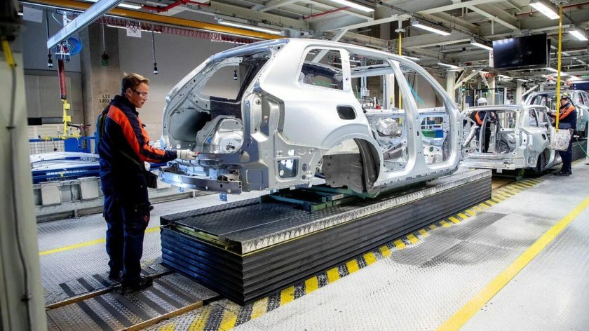 Завод Вольво в Гетеборге