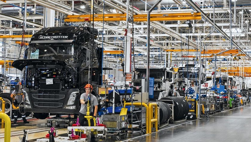 Завод грузовиков Вольво Калуга