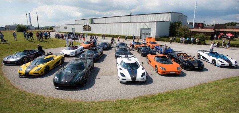 Завод Кенигсегг в Швеции