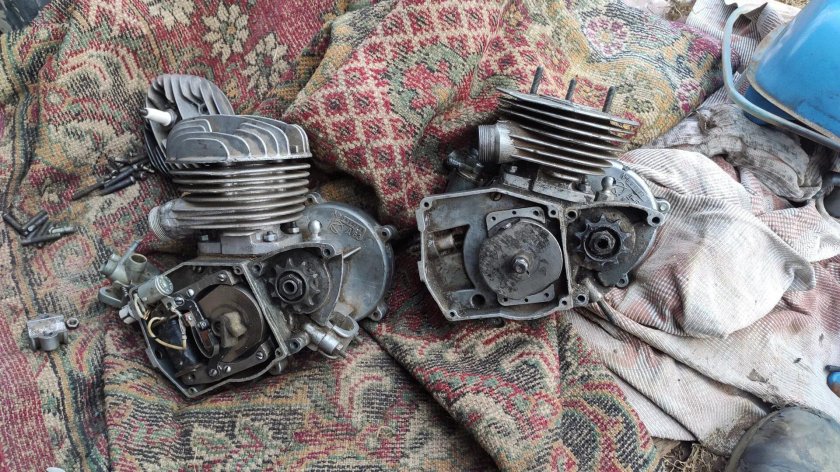 Двигатель для мопеда газуля