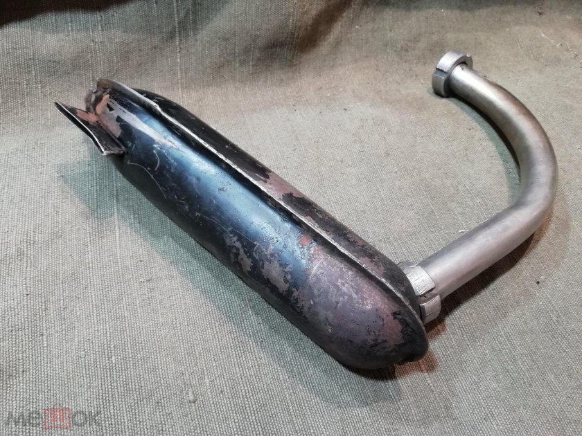 Глушитель на мопед