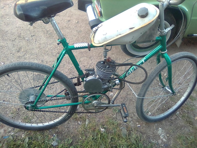 Мопед газуля