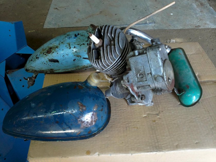 Двигатель д6 с магнето