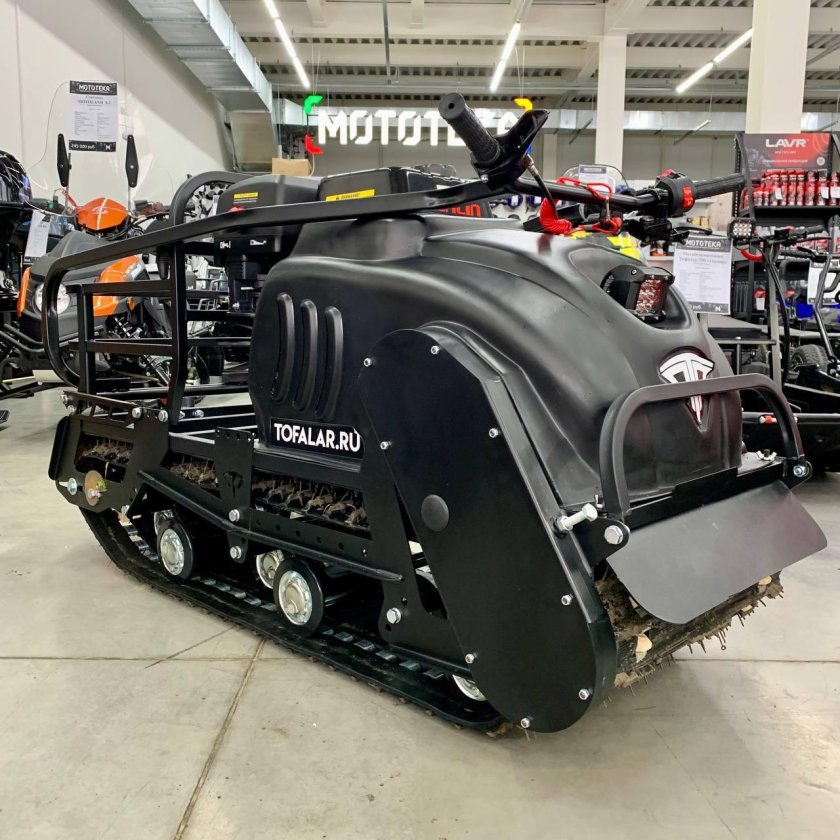 Мотобуксировщик Тофалар 500 с модулем тягач