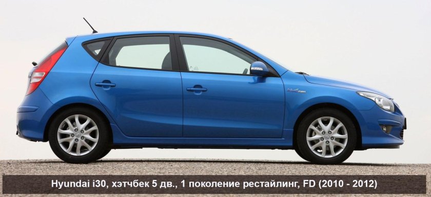 Hyundai i30 хэтчбек 2010
