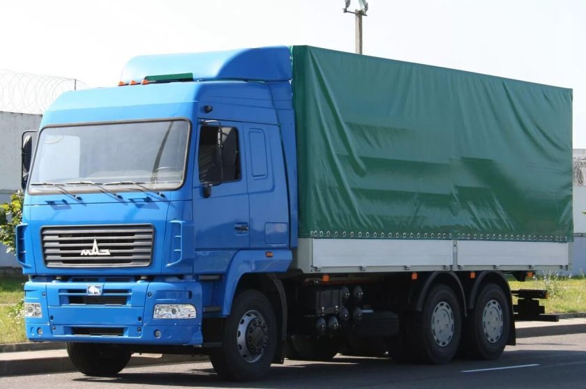 МАЗ 6312 бортовой новый