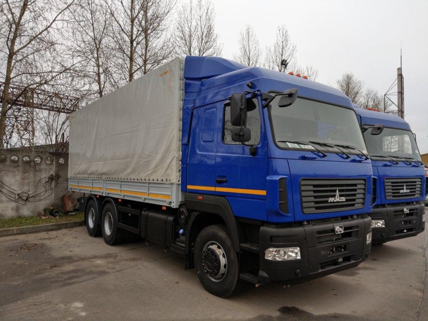 МАЗ 6312 бортовой