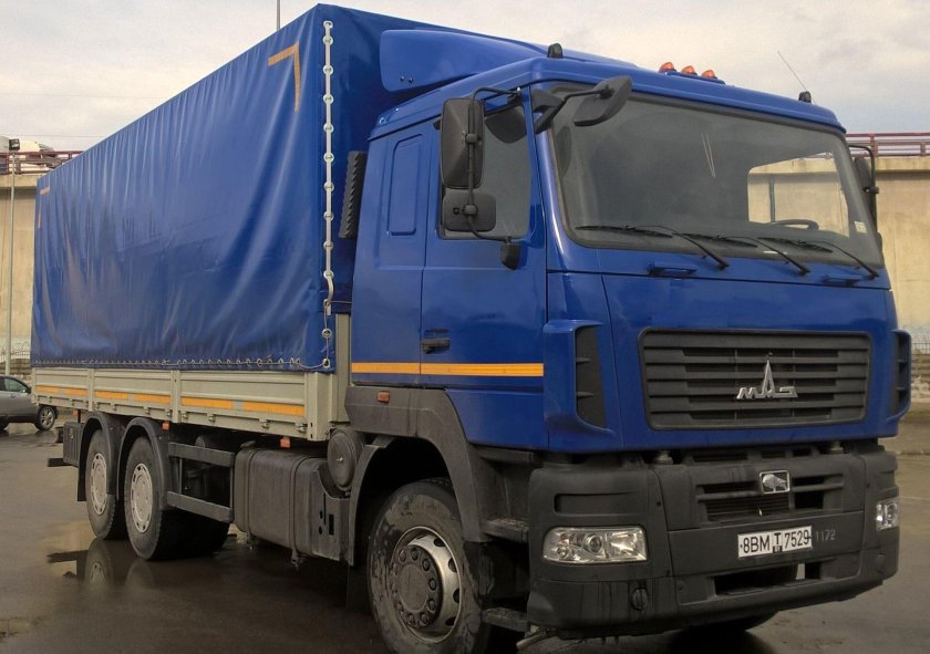 МАЗ 6312 бортовой
