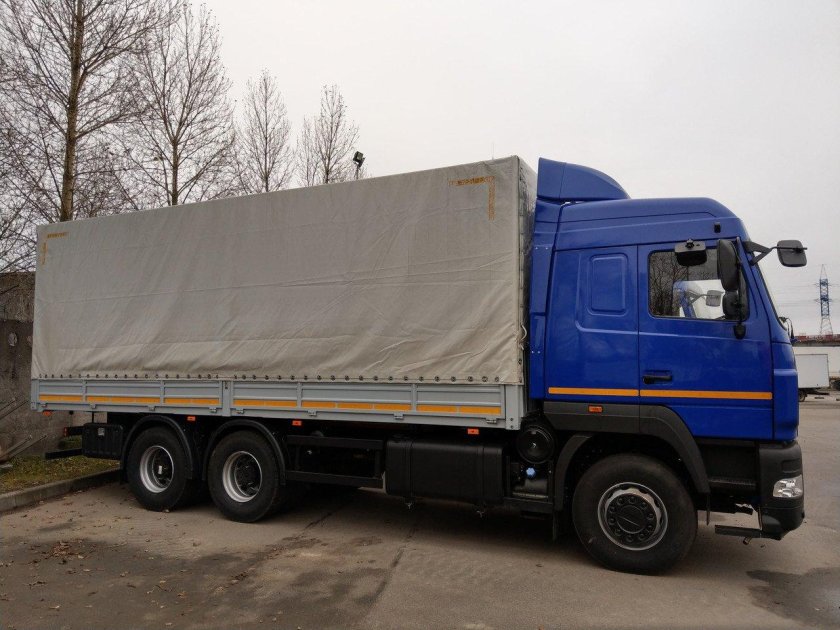 МАЗ 6312 тентованный