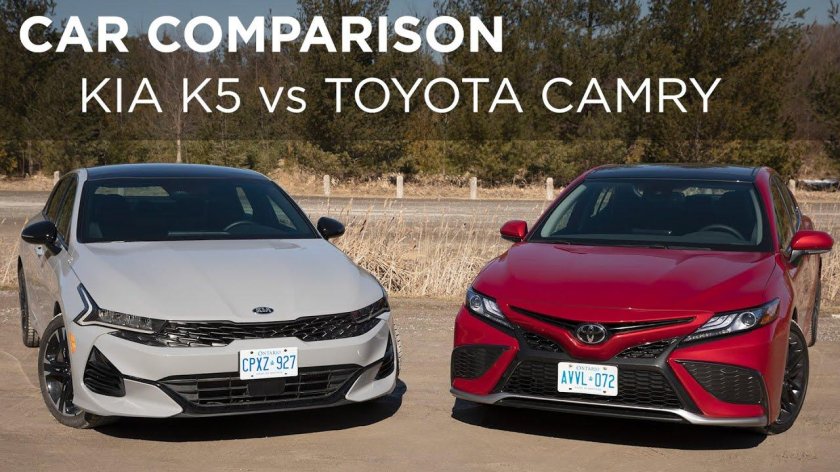 Kia k5 vs Toyota Camry