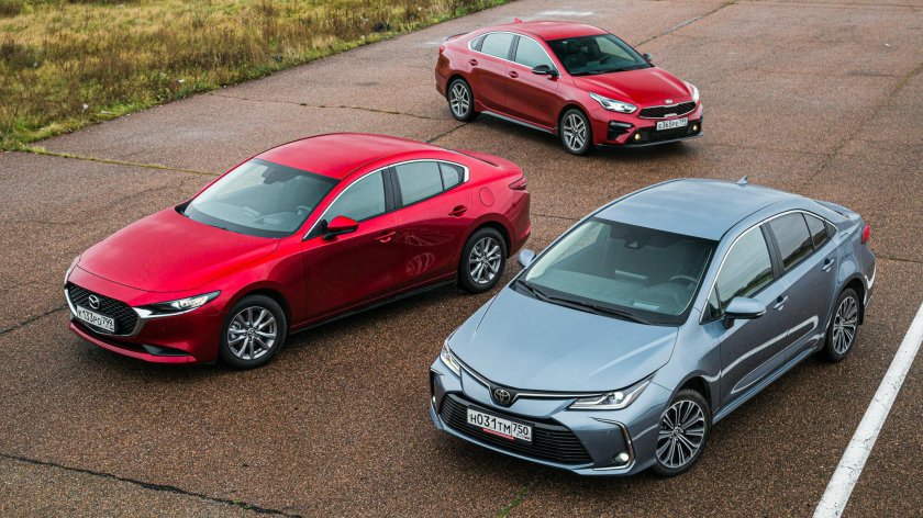 Мазда 3 против Церато