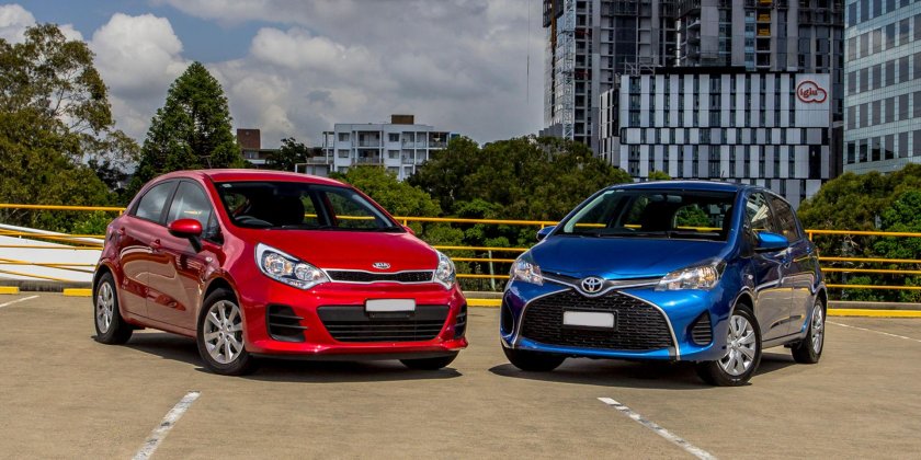 Kia Rio vs Toyota