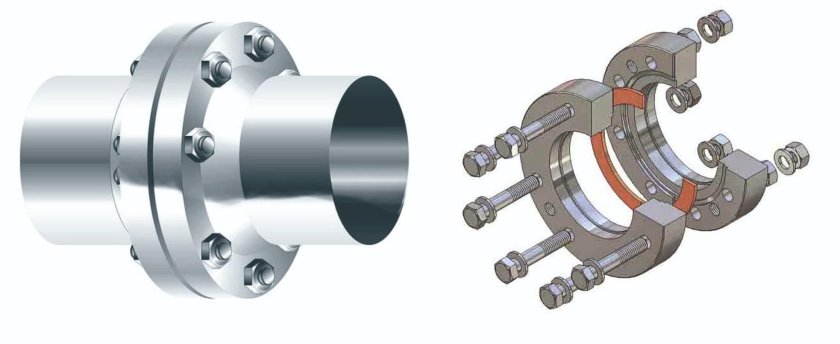 Переходной фланец din 55026