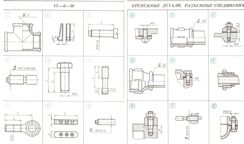 Разъемные и неразъемные соединения чертеж