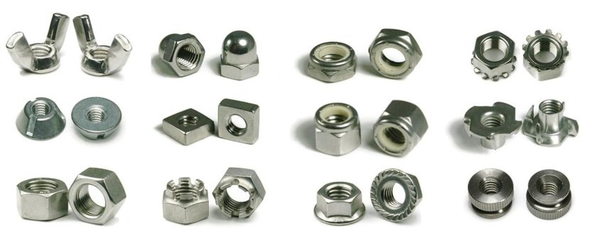 Гайки врезные в металлическую