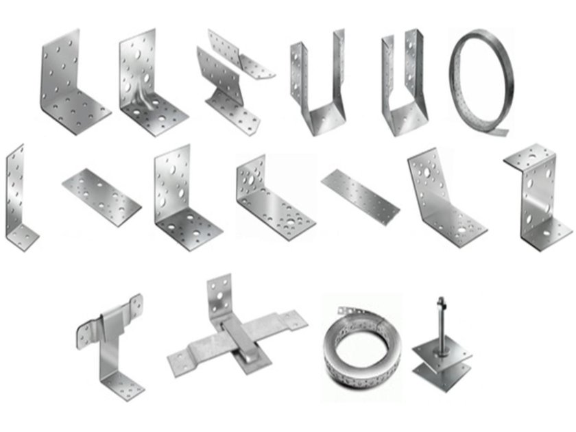 Крепежный уголок усиленный 105х90