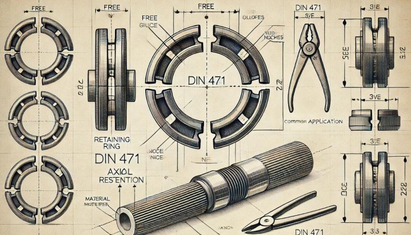 Стопорные кольца внешние