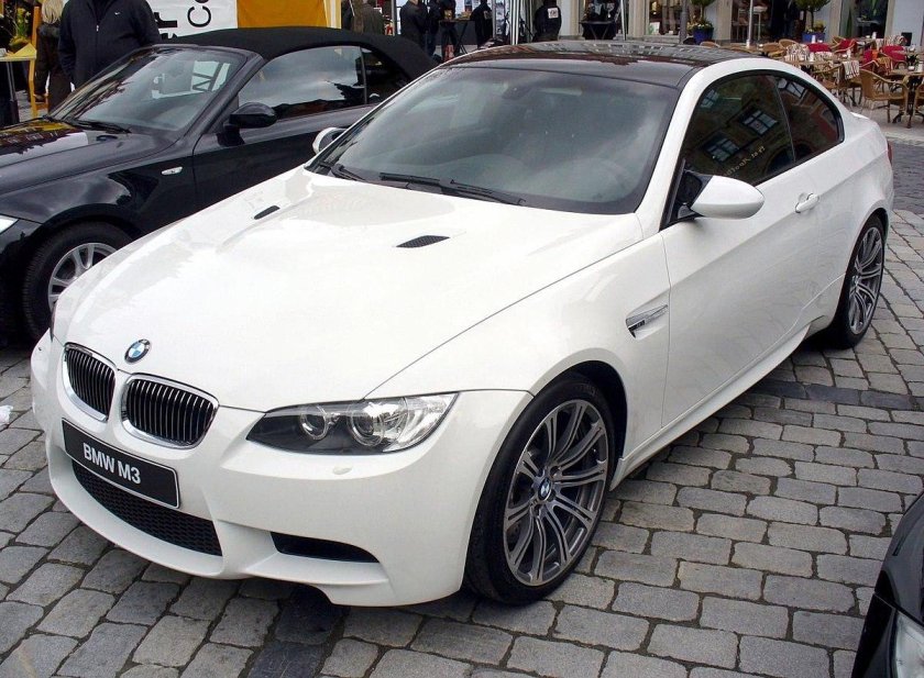 BMW m3 e92 alpinweiß
