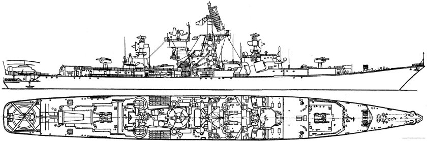 Крейсер проекта 1134 Адмирал Зозуля