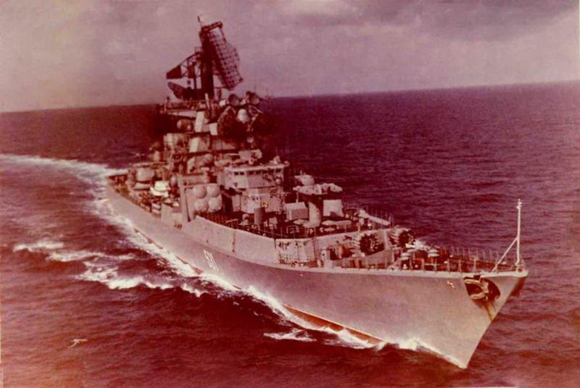 Адмирал Октябрьский большой противолодочный корабль