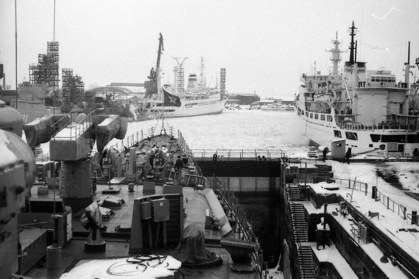 Северный флот БПК Адмирал Нахимов