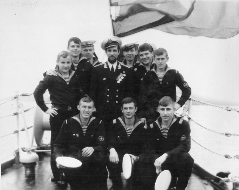 Экипаж ТАКР Минск 1983