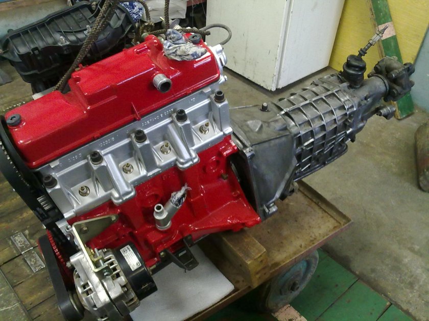 Двигатель от ВАЗ 2109 на ниву