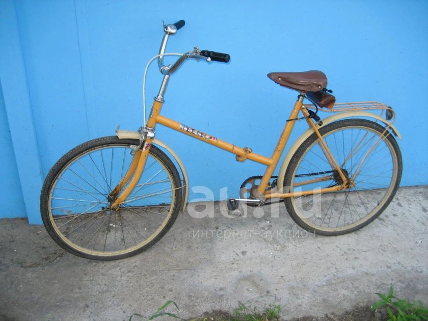 Советский велосипед Уралец