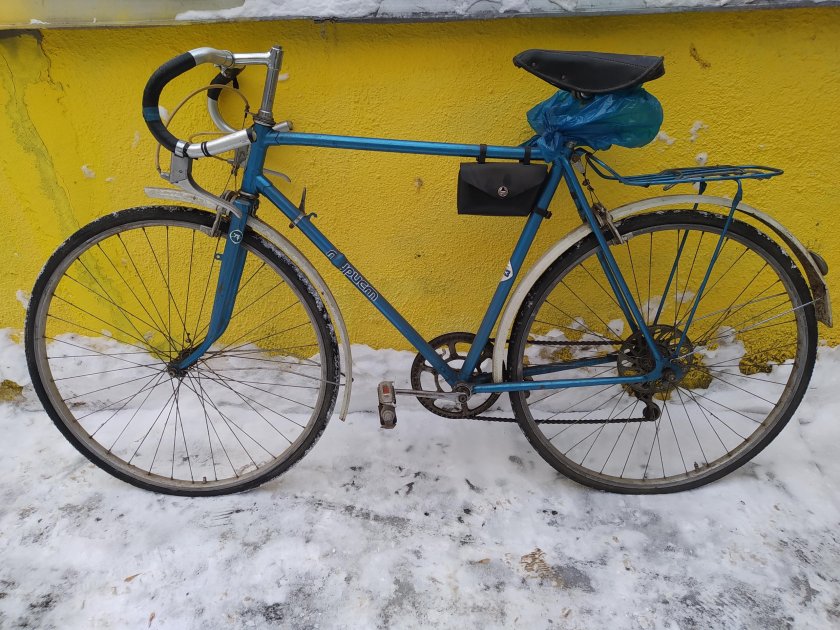 Советский велосипед Уралец