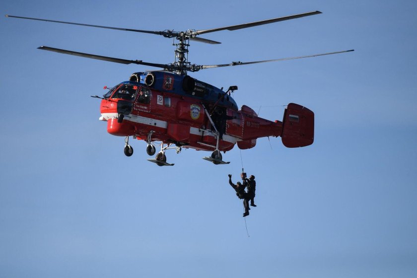 Пожарный вертолет ка-32