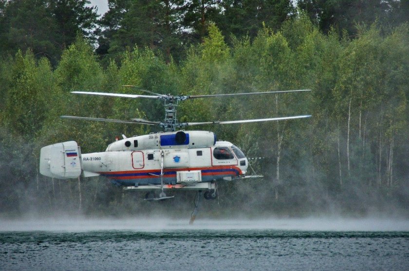 Пожарный вертолет ка-32