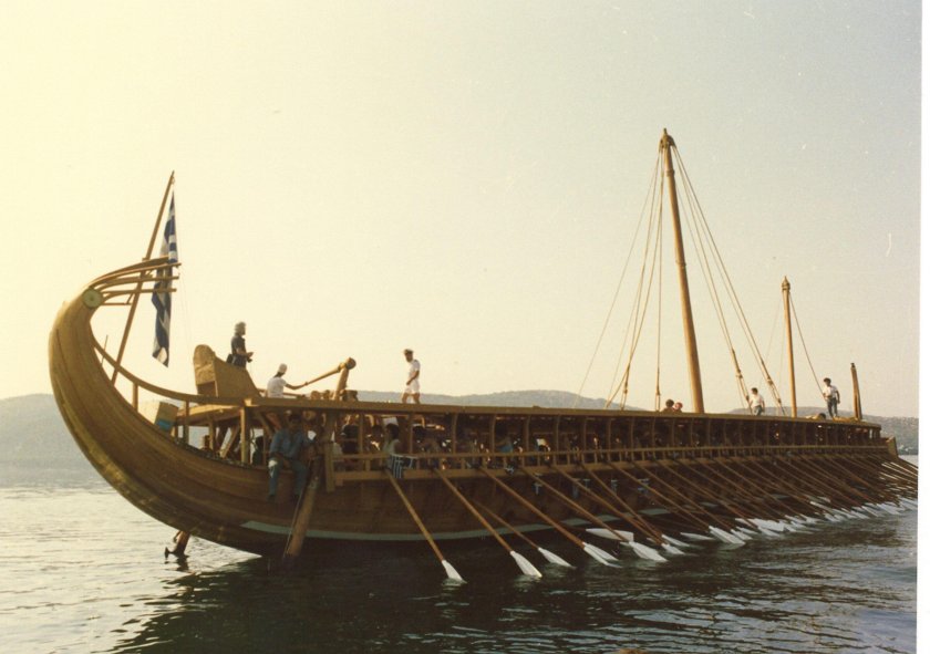 Трирема корабль