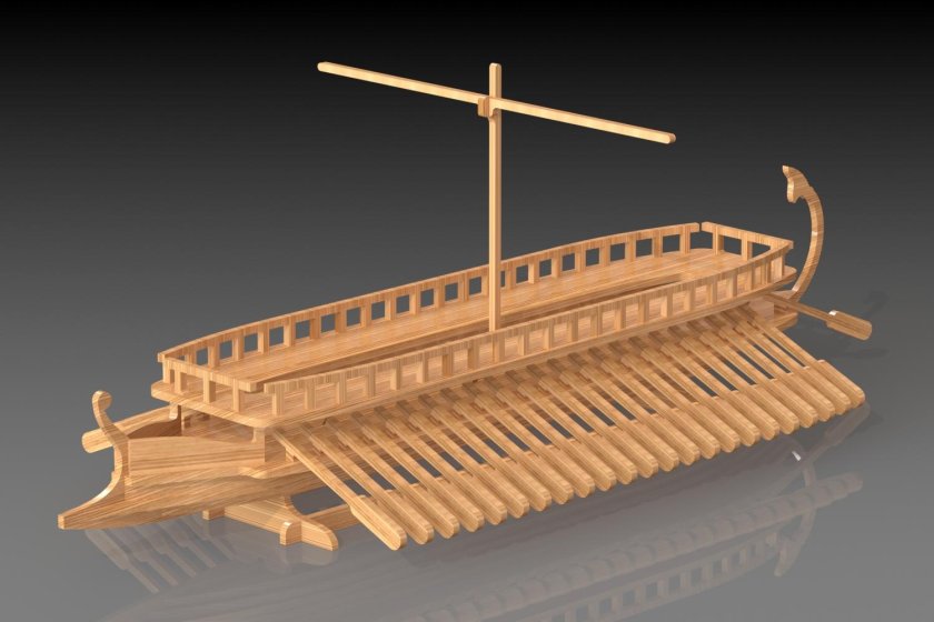 Либурна корабль Римский