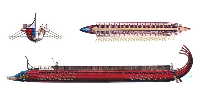 Греческая трирема