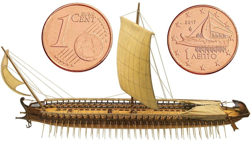 Триера корабль в древней греции